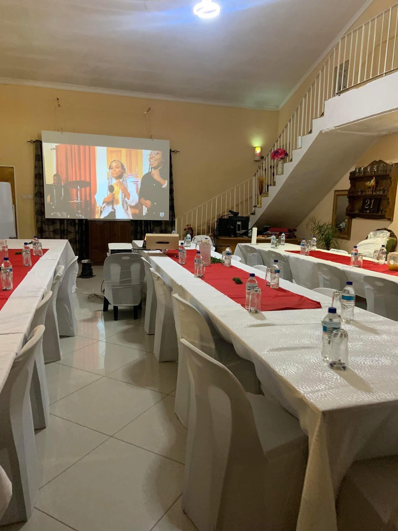 Conference setup